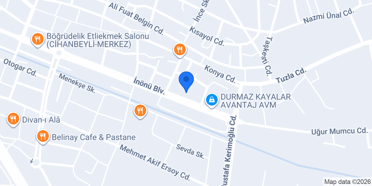BÜŞRA EKİNCİ ECZANESİ konumu