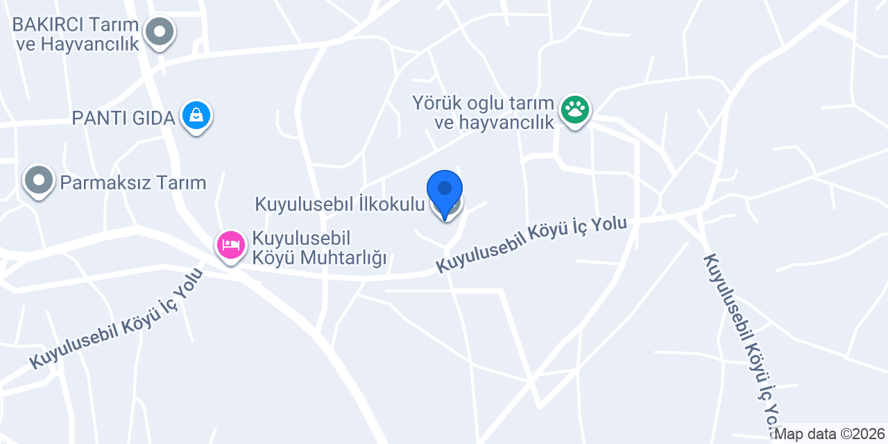 Kuyulusebıl İlkokulu konumu