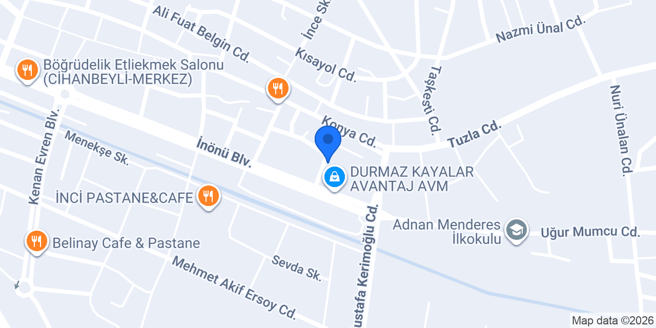 Cihanbeyli Beysu konumu