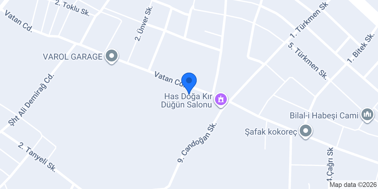 Nita Organizasyon konumu