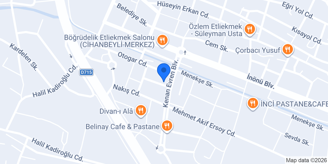 İnşaat şirketi Zer-ay group yapı konumu