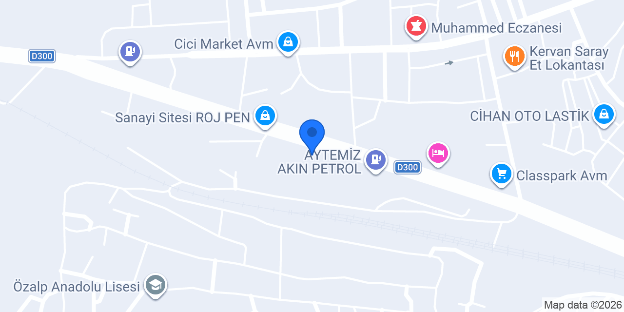 Felekoğulları AVM konumu