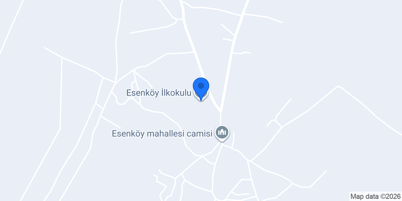 Esenköy İlkokulu konumu