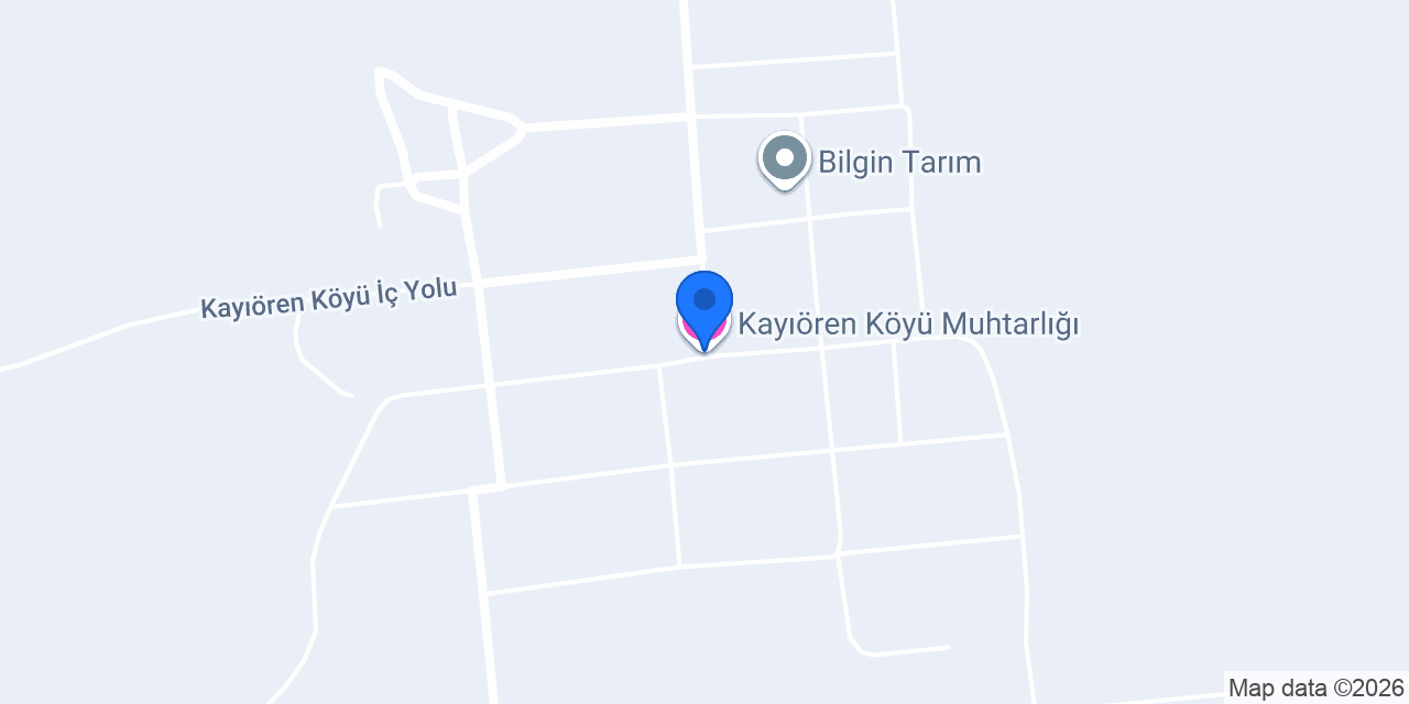 Kayıören Köyü Muhtarlığı konumu