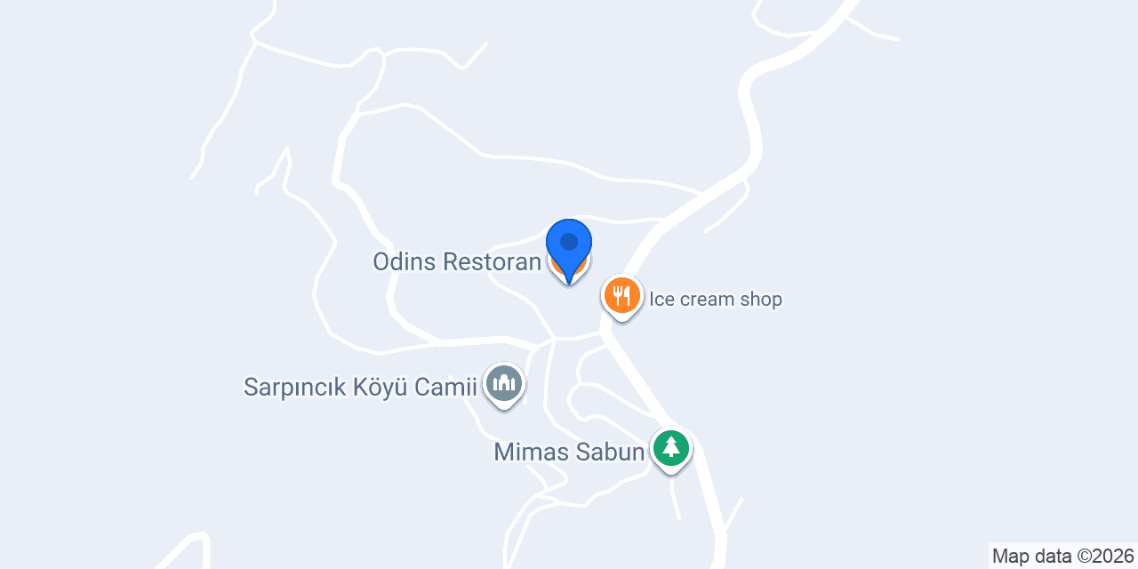 Odins Restoran konumu
