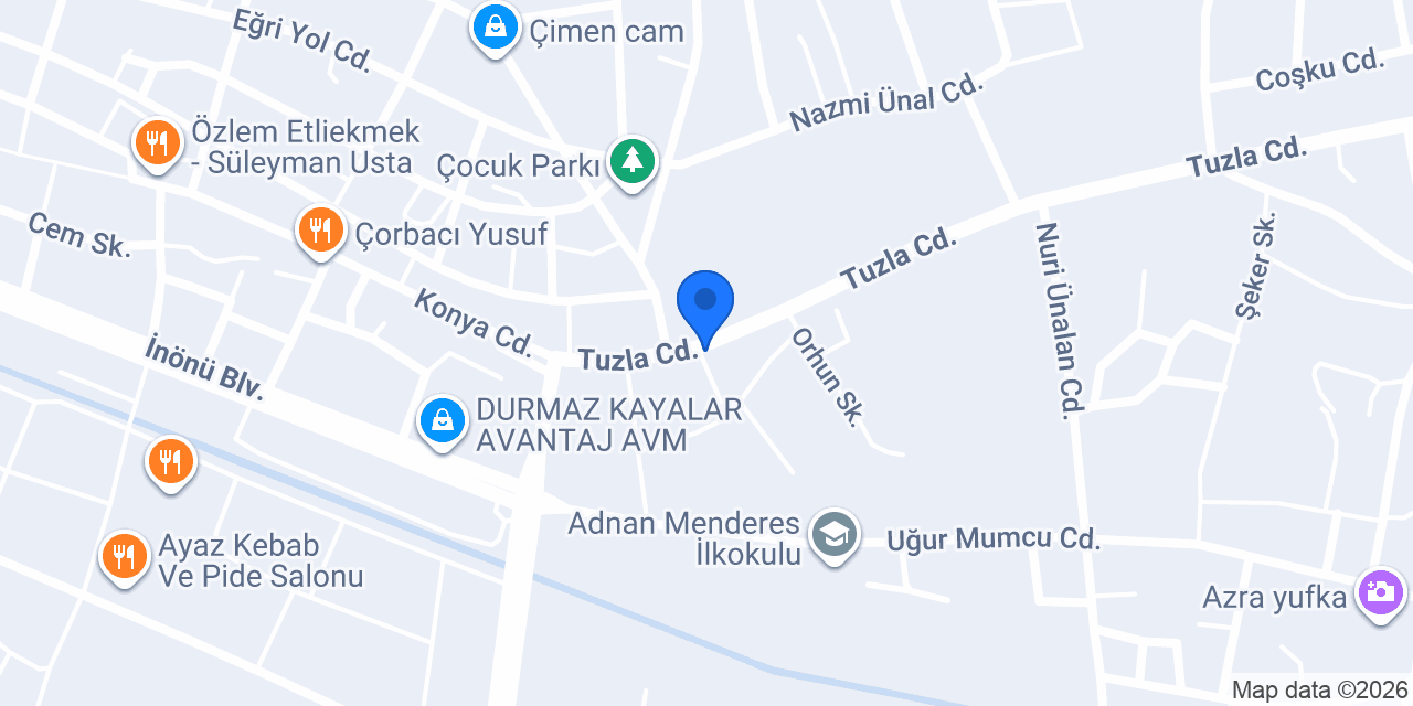 Kandemir Tekel Cihanbeyli konumu