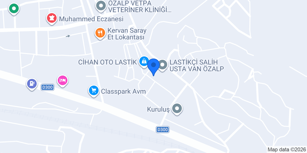 Yavuz Oto Tamir konumu