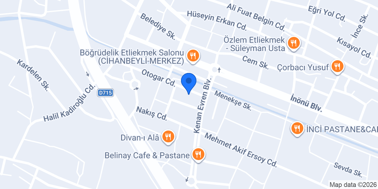 ADI-TEK HARİTA MÜHENDİSLİK OFİSİ konumu