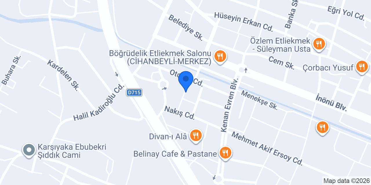 Yağcızade Elektrik Mühendislik konumu