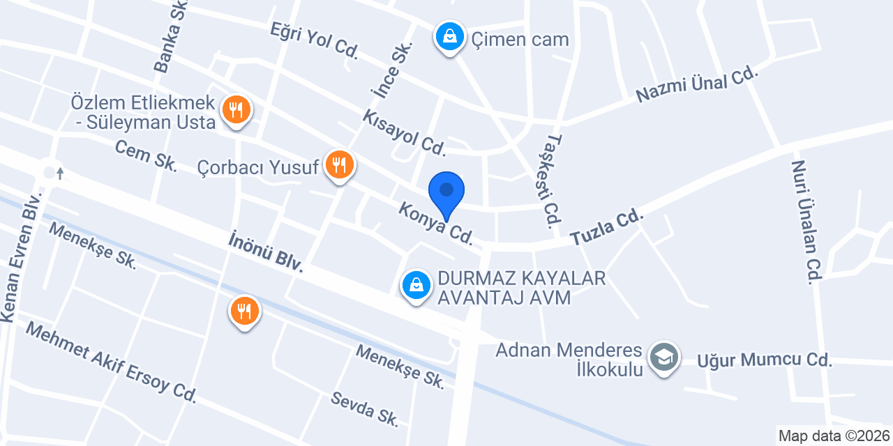Ökten İnşaat konumu