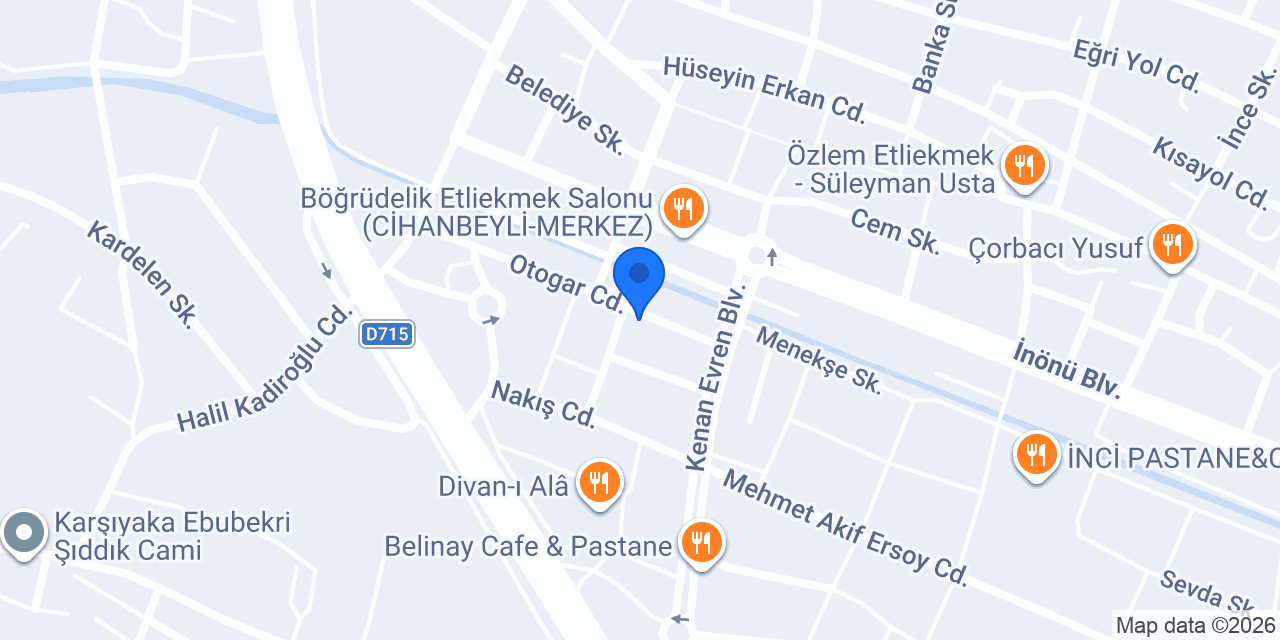 Cihan emek elektrik ltd şti konumu