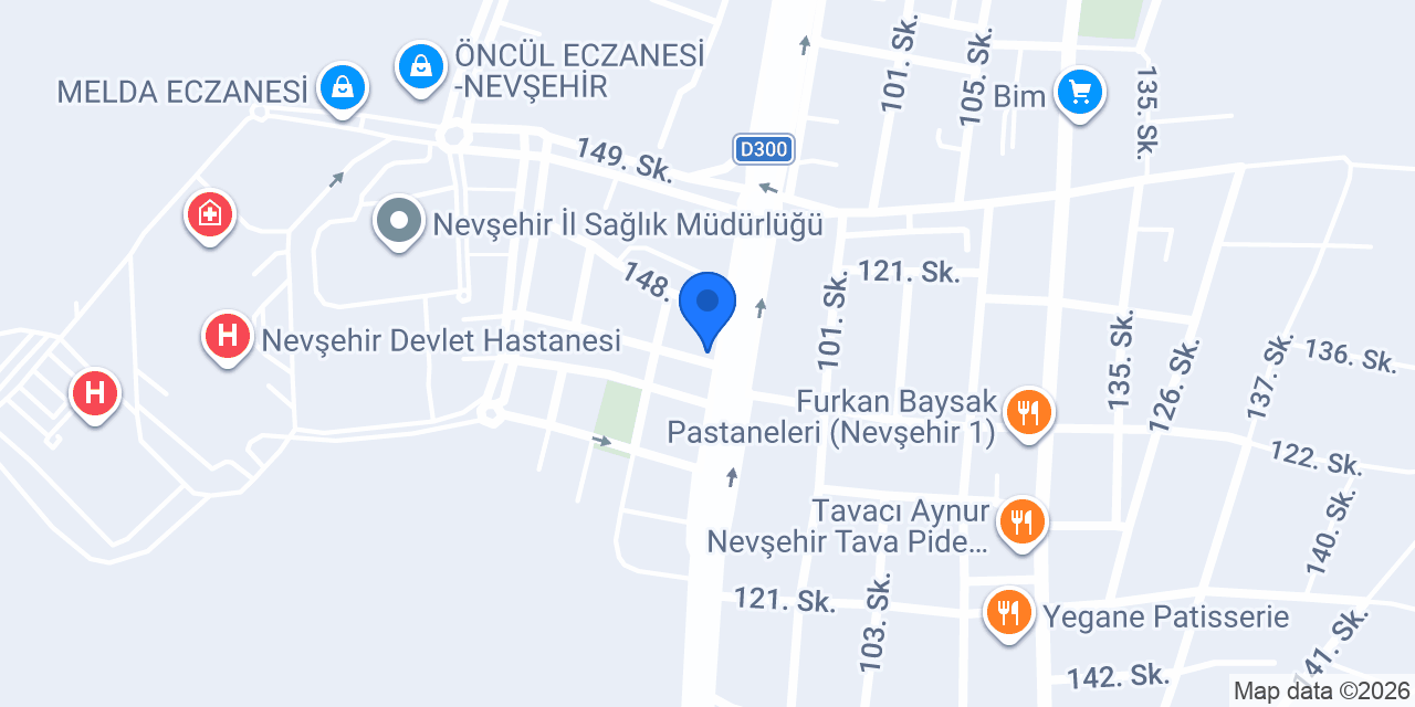 Diş Hekimi Vural ÖZÇELİK konumu