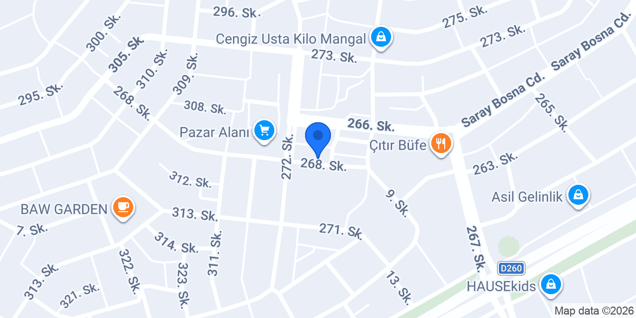 Elazığ Değişim Murat Mobilya konumu
