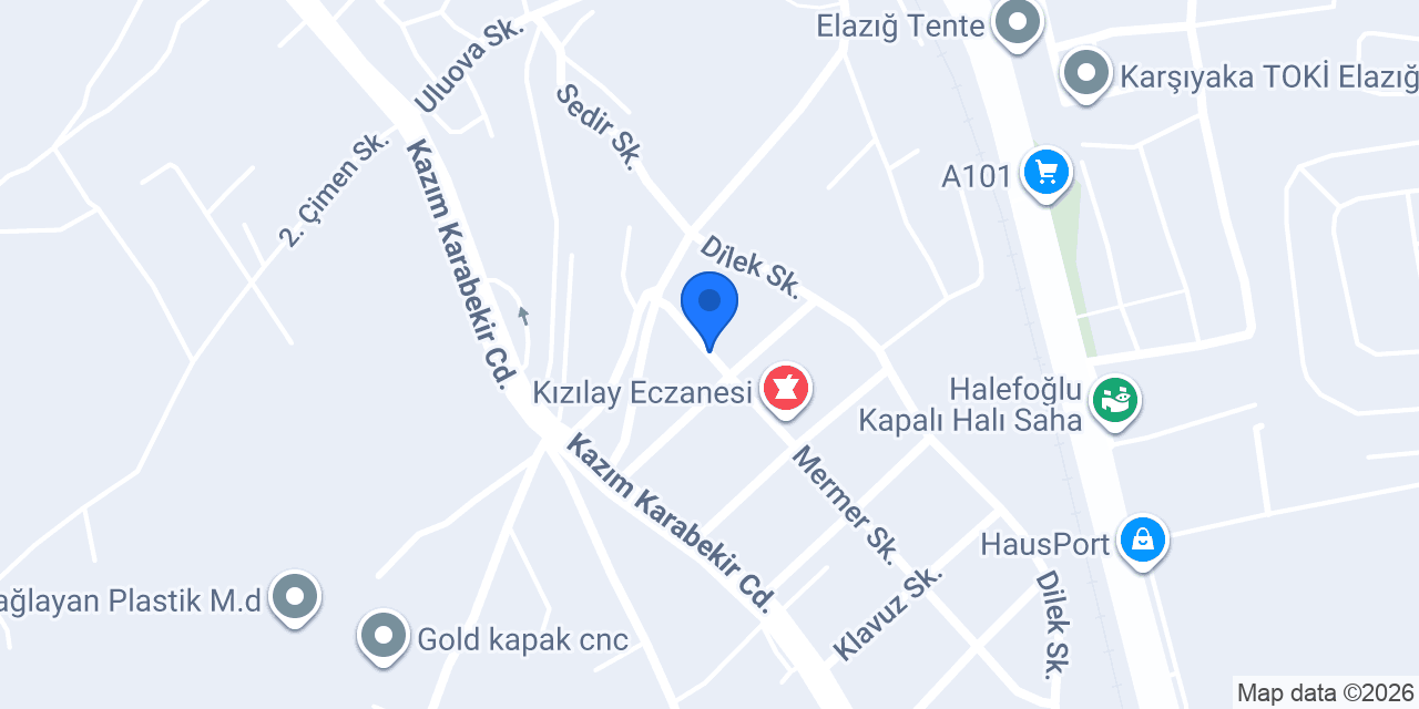 Bingöl Çelik Kapi konumu