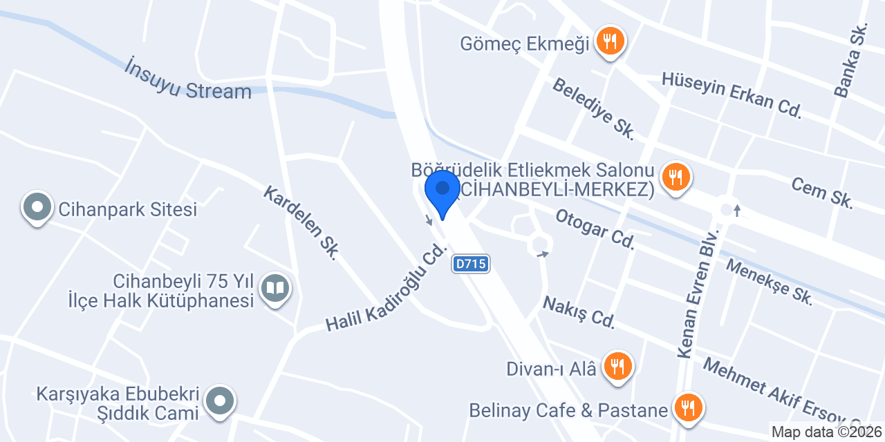 Şimşek (saltanat) Düğün Salonu konumu