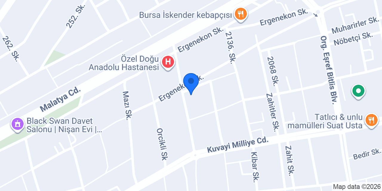 Yurt Büfe konumu
