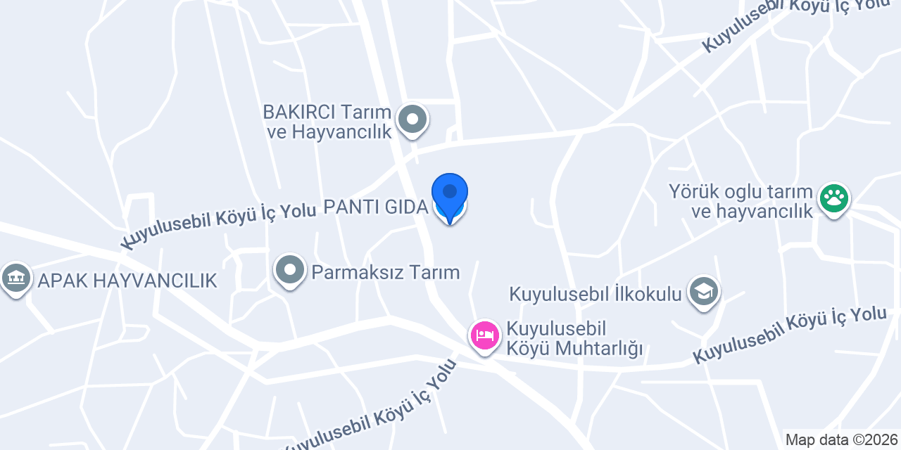 PANTI GIDA konumu