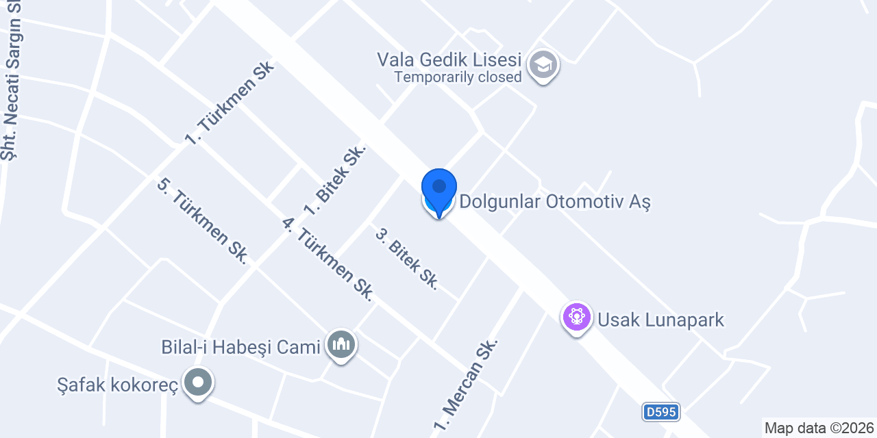 Dolgunlar Otomotiv Aş konumu