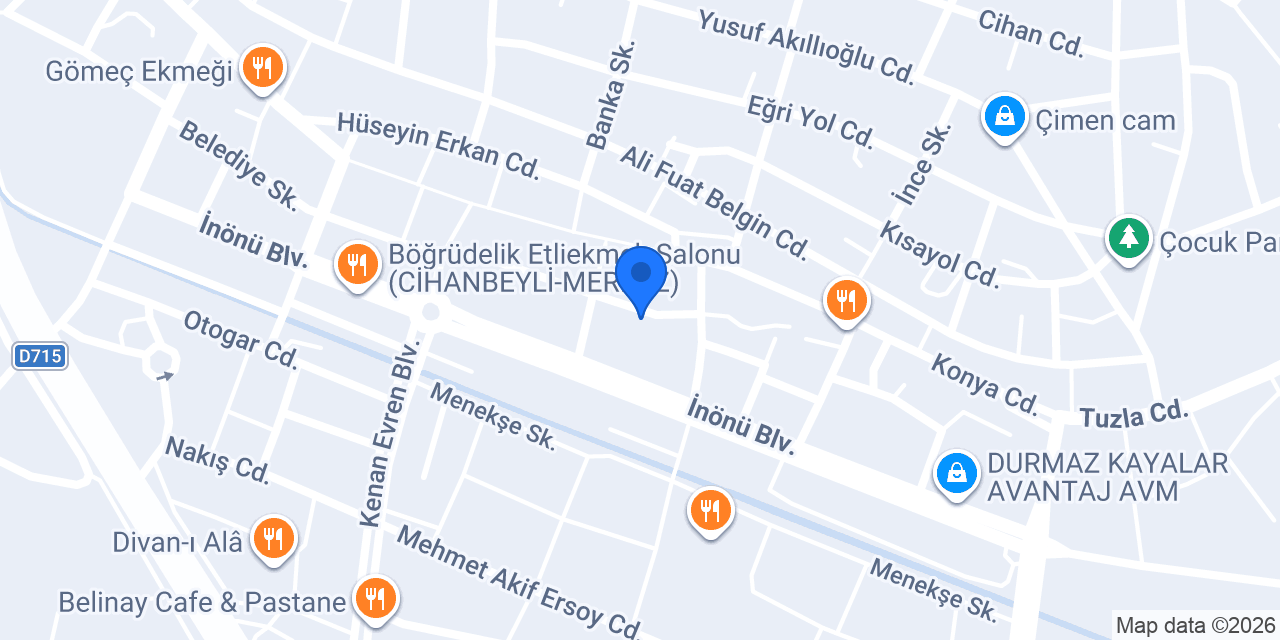 Milano pizza etliekmek konumu