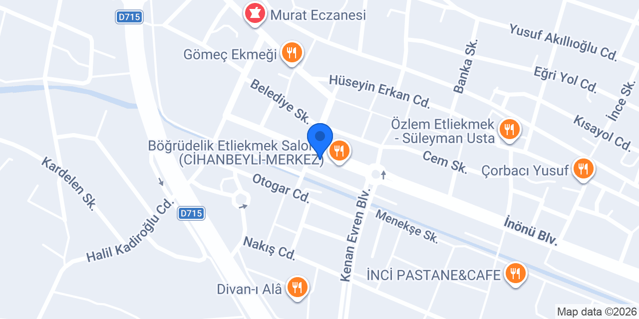 Gözde Pastanesi konumu