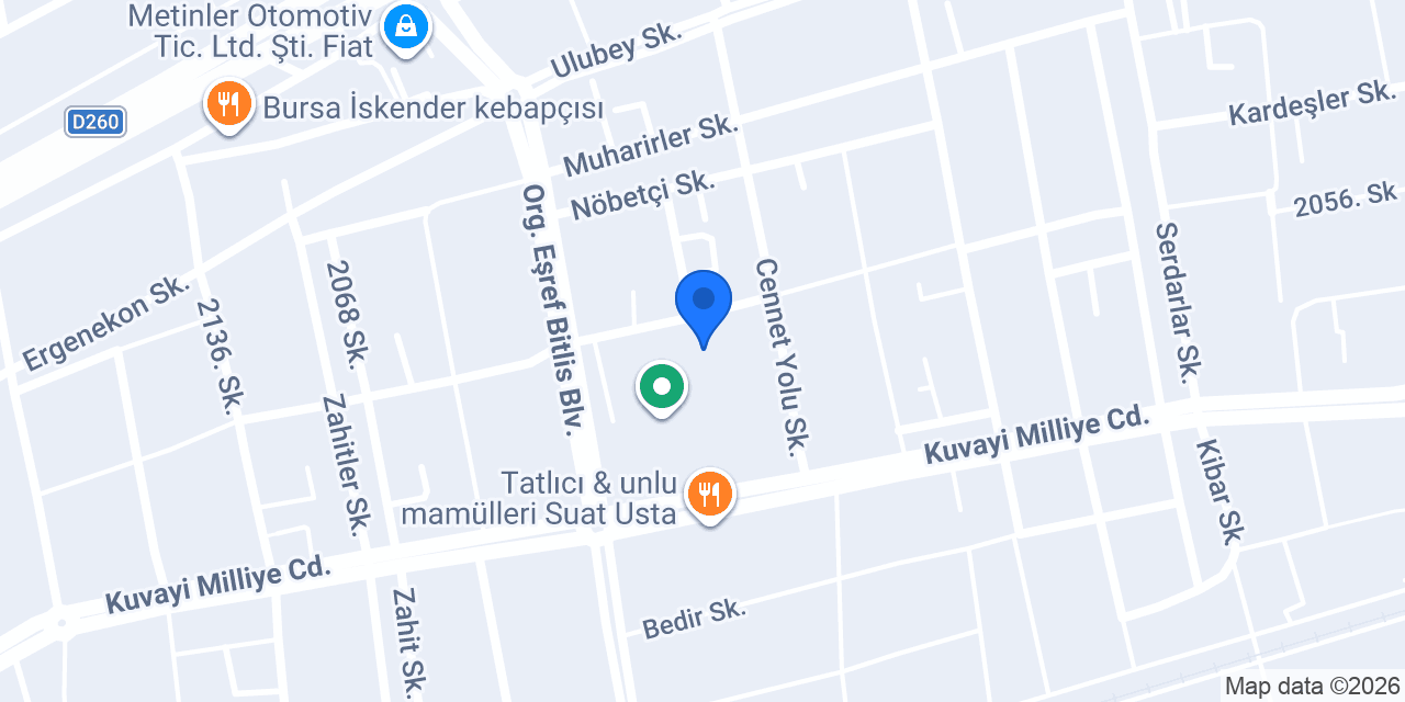 OKYANUS BALIK EVİ konumu