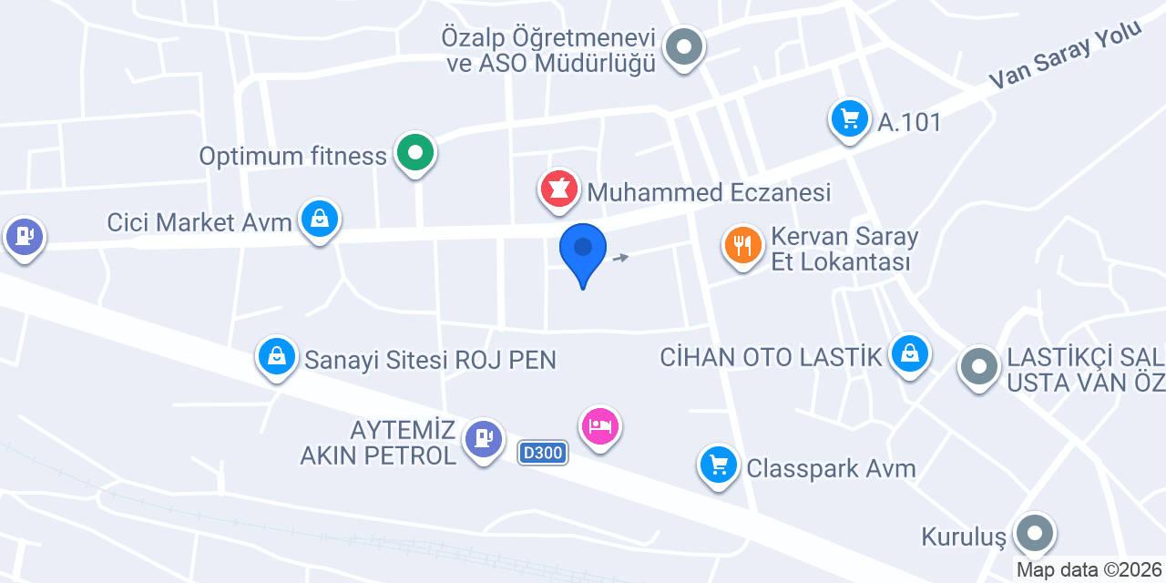 ÖZALP PERDE & HALI DÜNYASI konumu