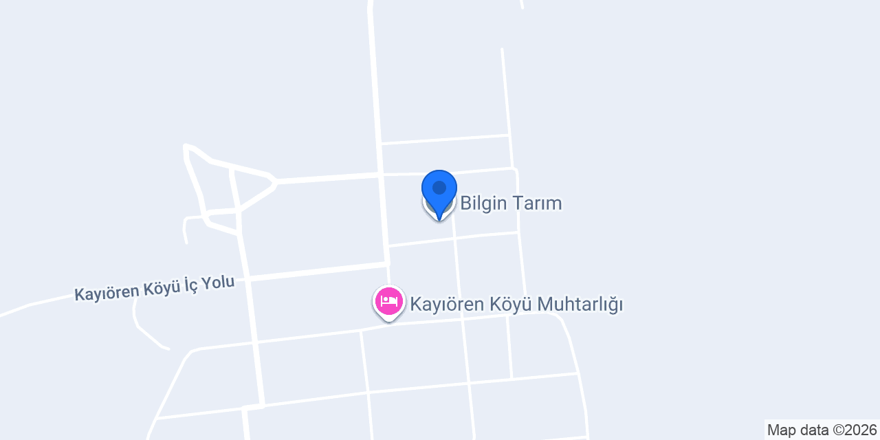 Bilgin Tarım konumu