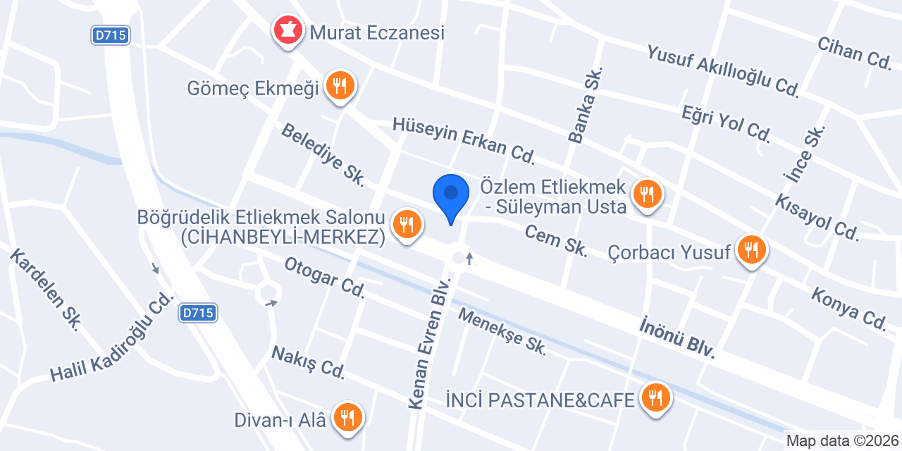 Hayat Eczanesi konumu