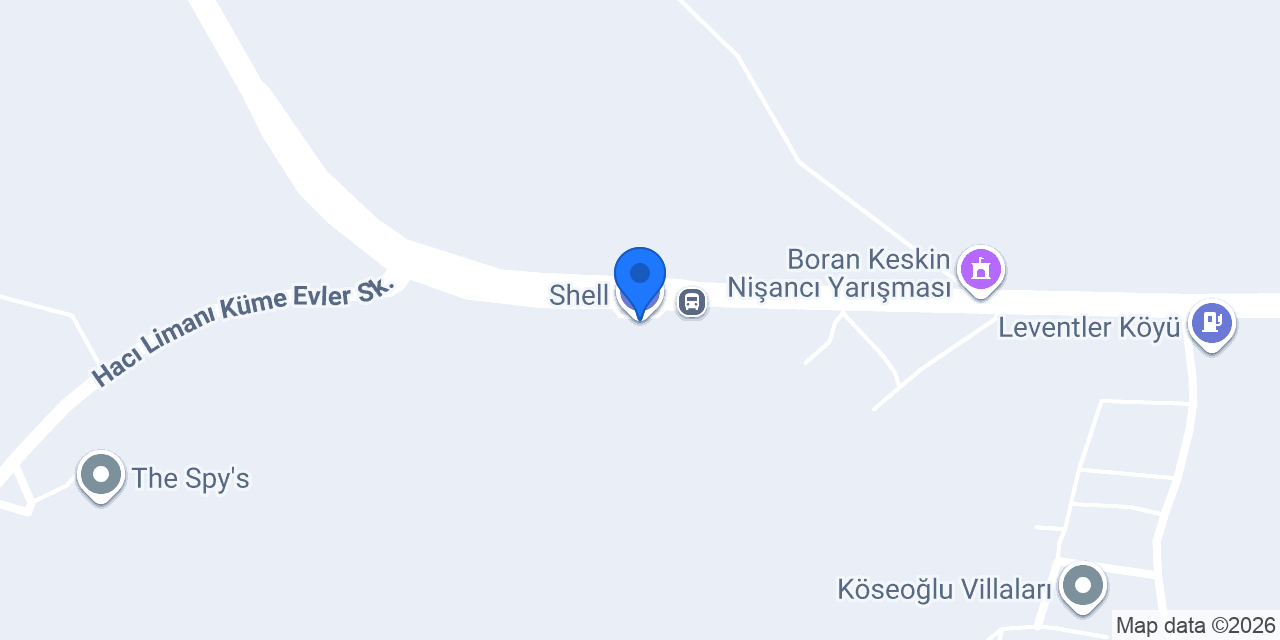 Shell konumu