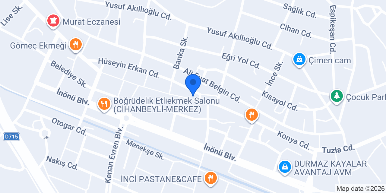 nilüfer cd iletişim bilgisayar konumu