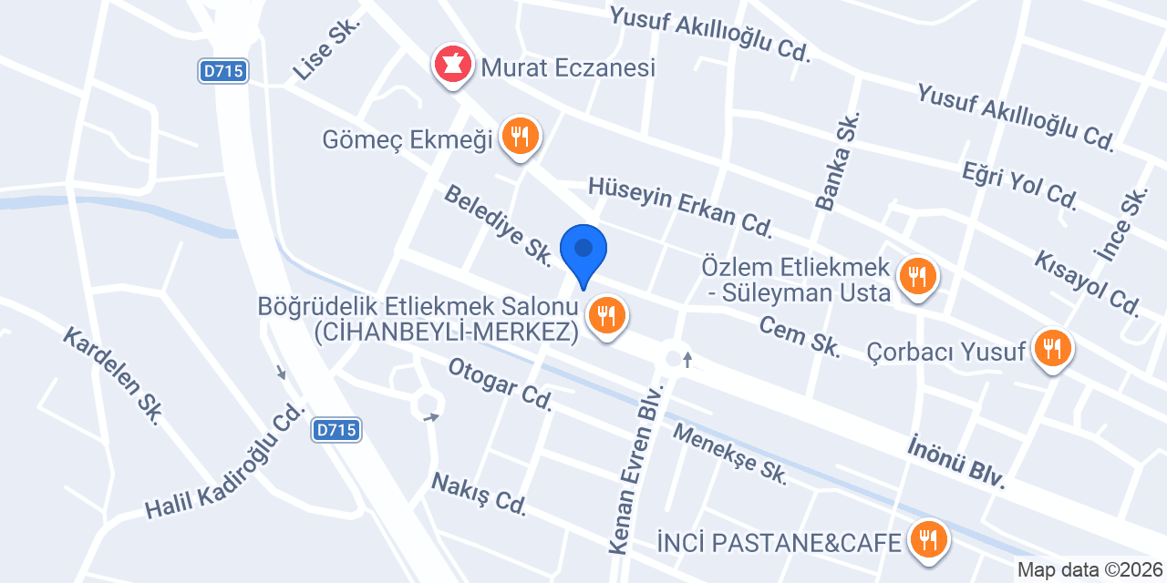 Enişte'nin Yeri - Köfteci Mutlu konumu