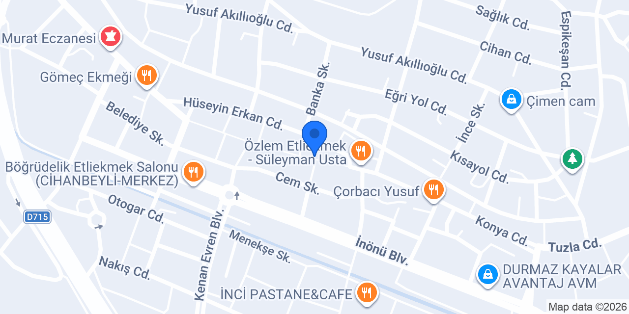 Otel Berk konumu