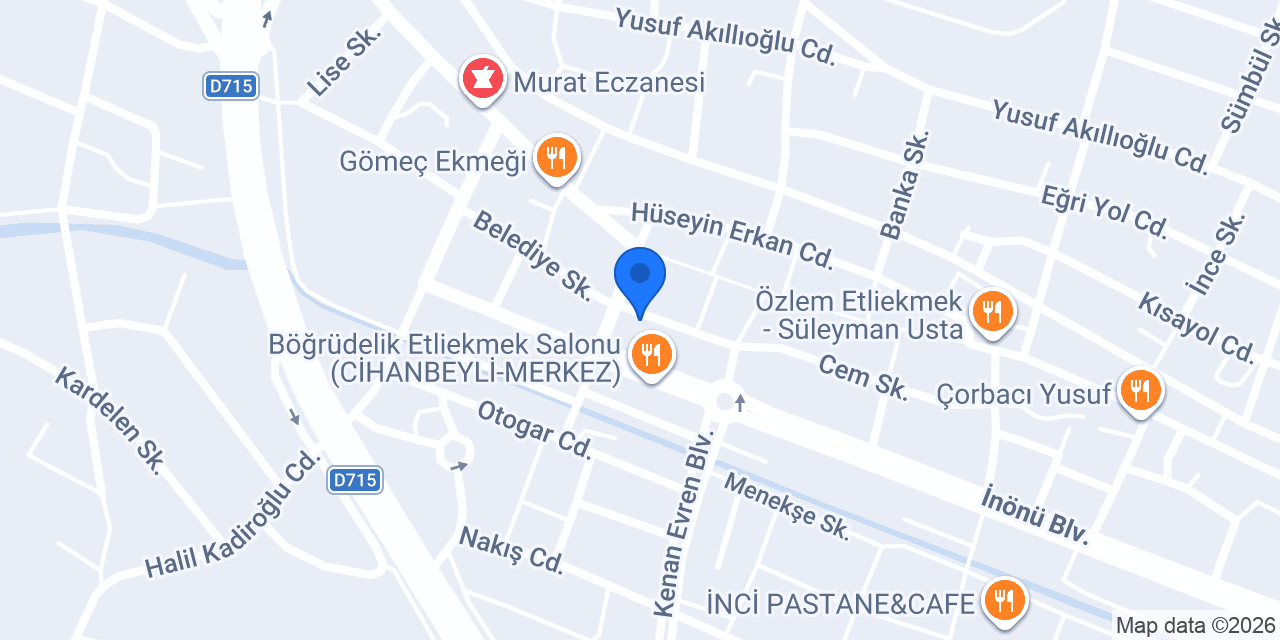 DEMET IZGARA konumu