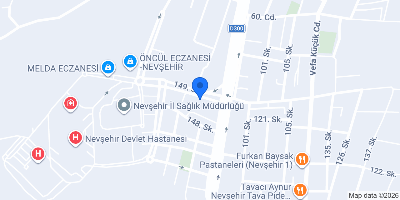 Hayat Eczanesi konumu