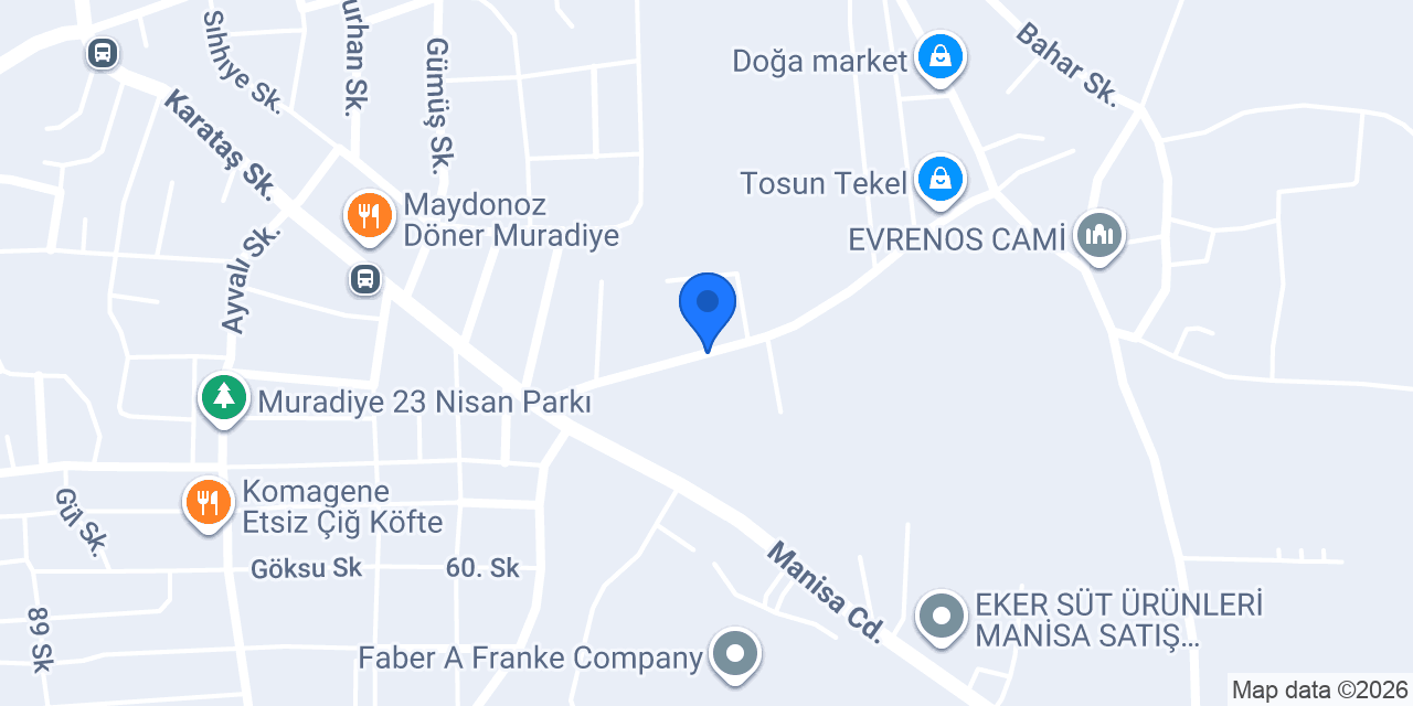 Aykutsan Gıda manisa şubesi konumu