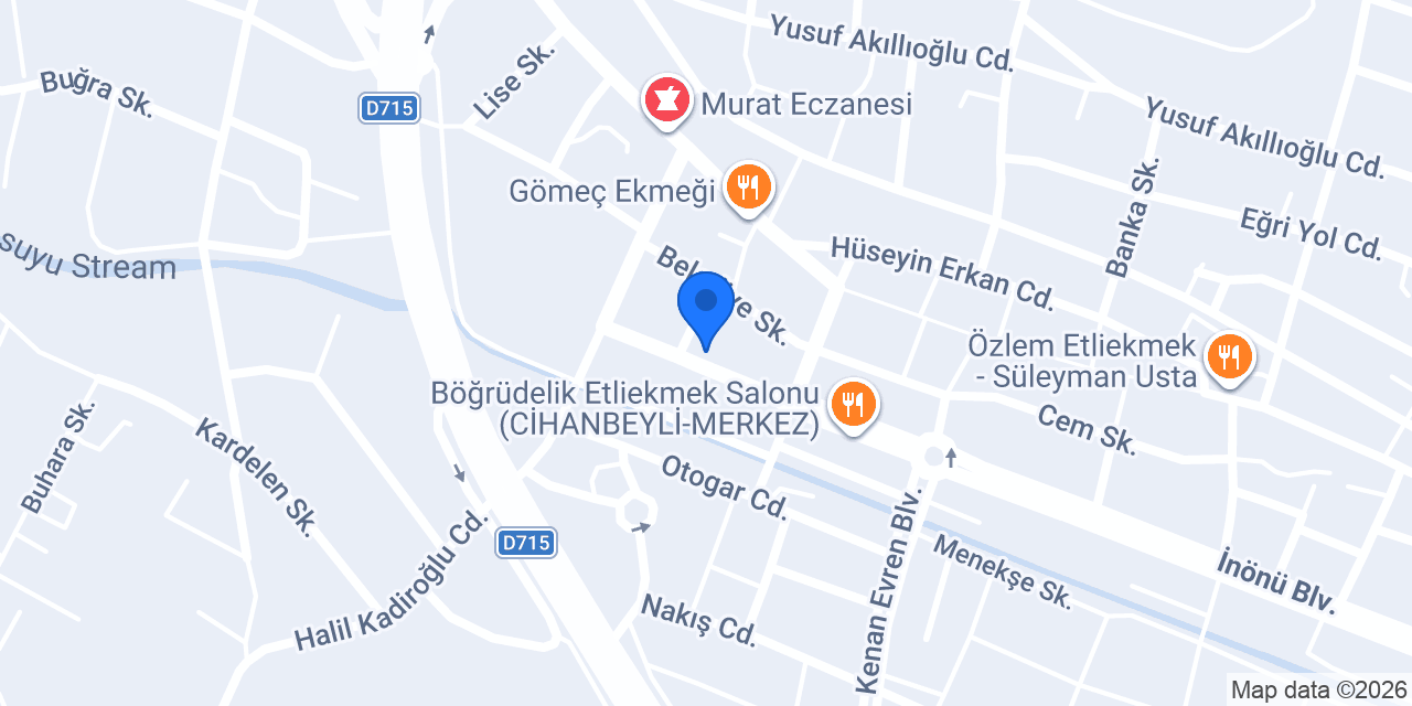 Özka Veterinerlik konumu
