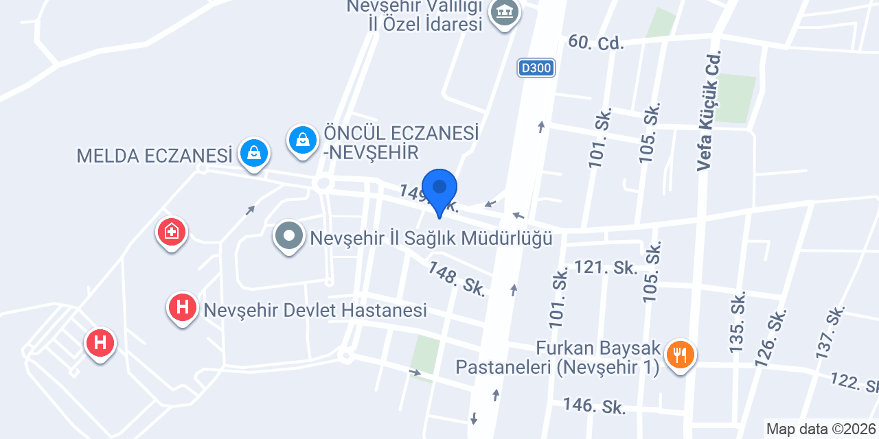 Özlem Eczanesi konumu