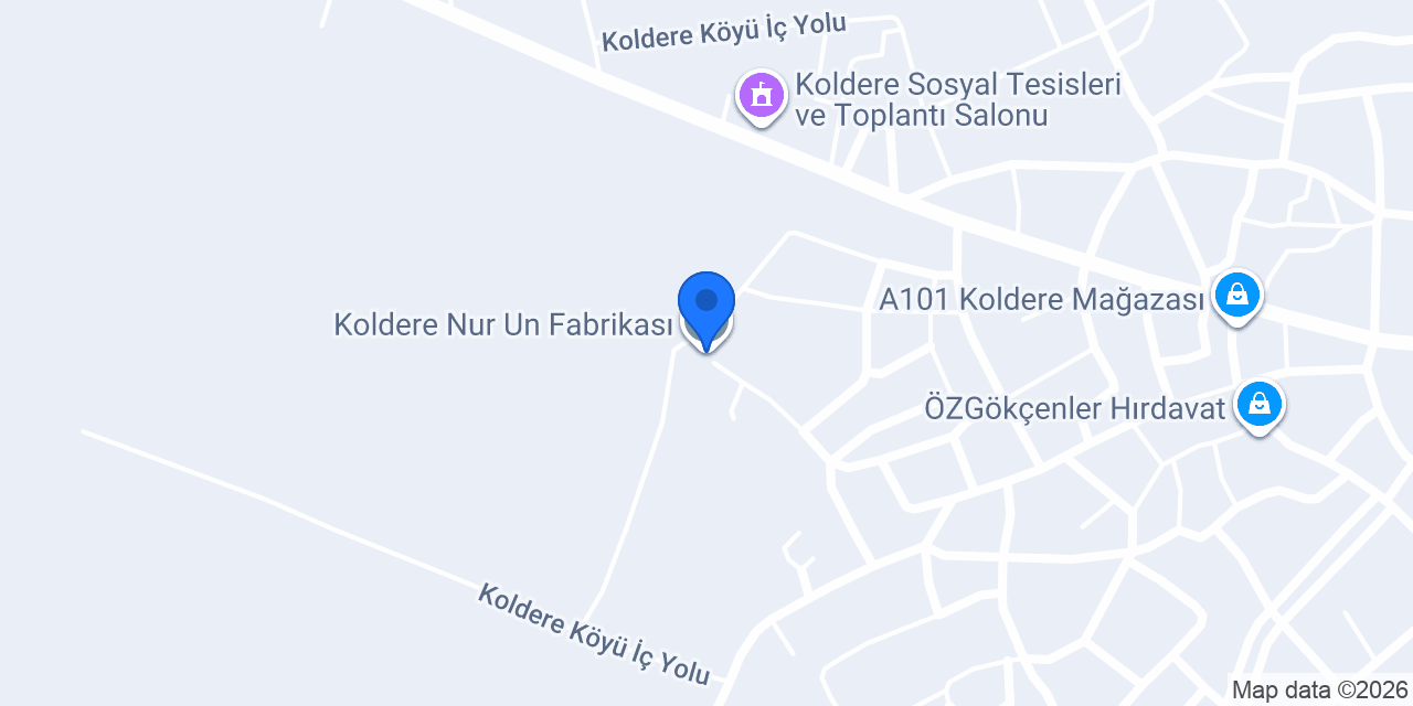Koldere Nur Un Fabrikası konumu