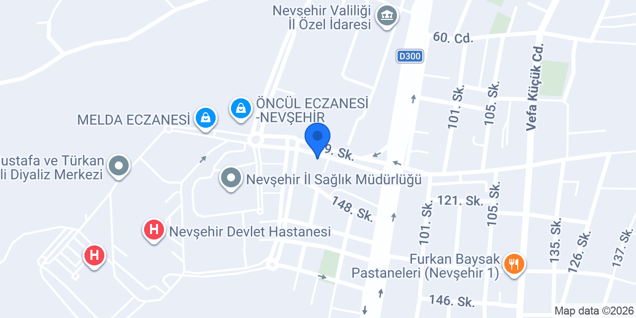gülşad eczanesi konumu