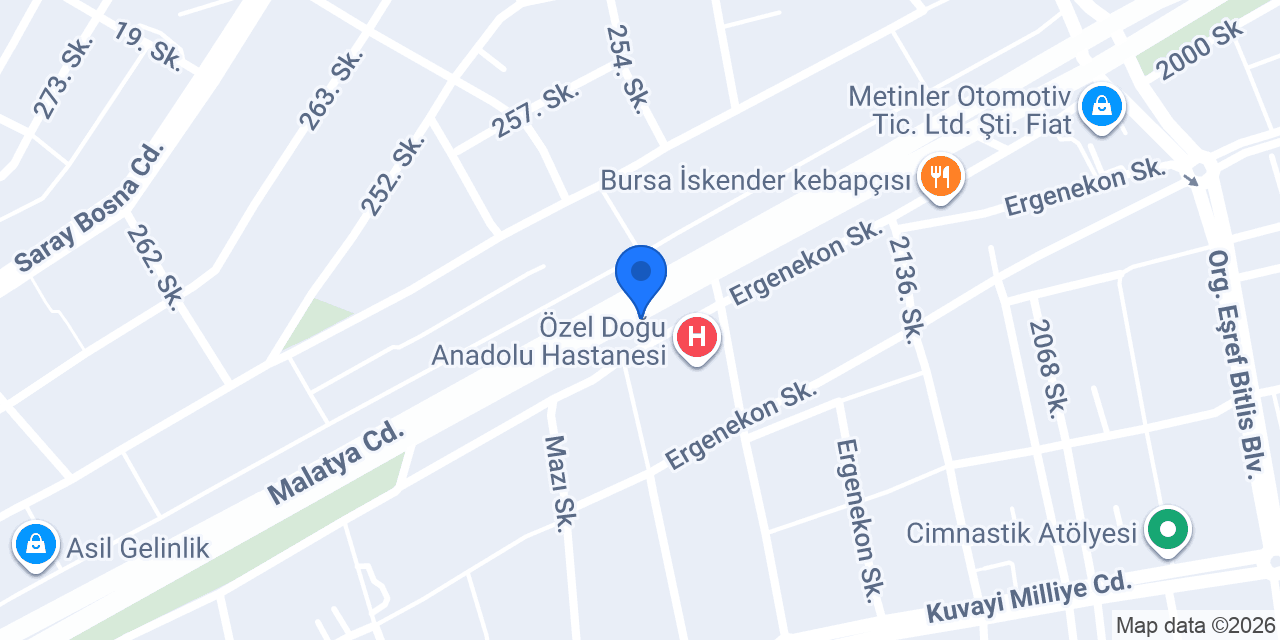 Özen Eczanesi konumu