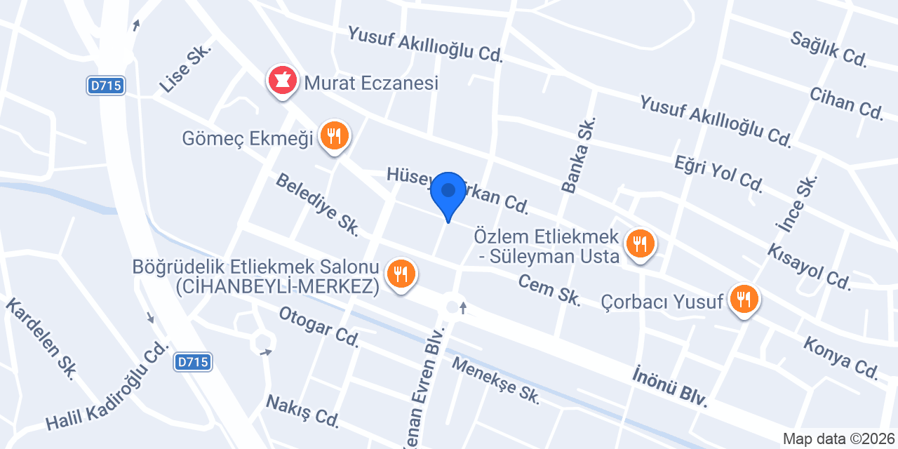 Vefa Öztürk Sigorta konumu