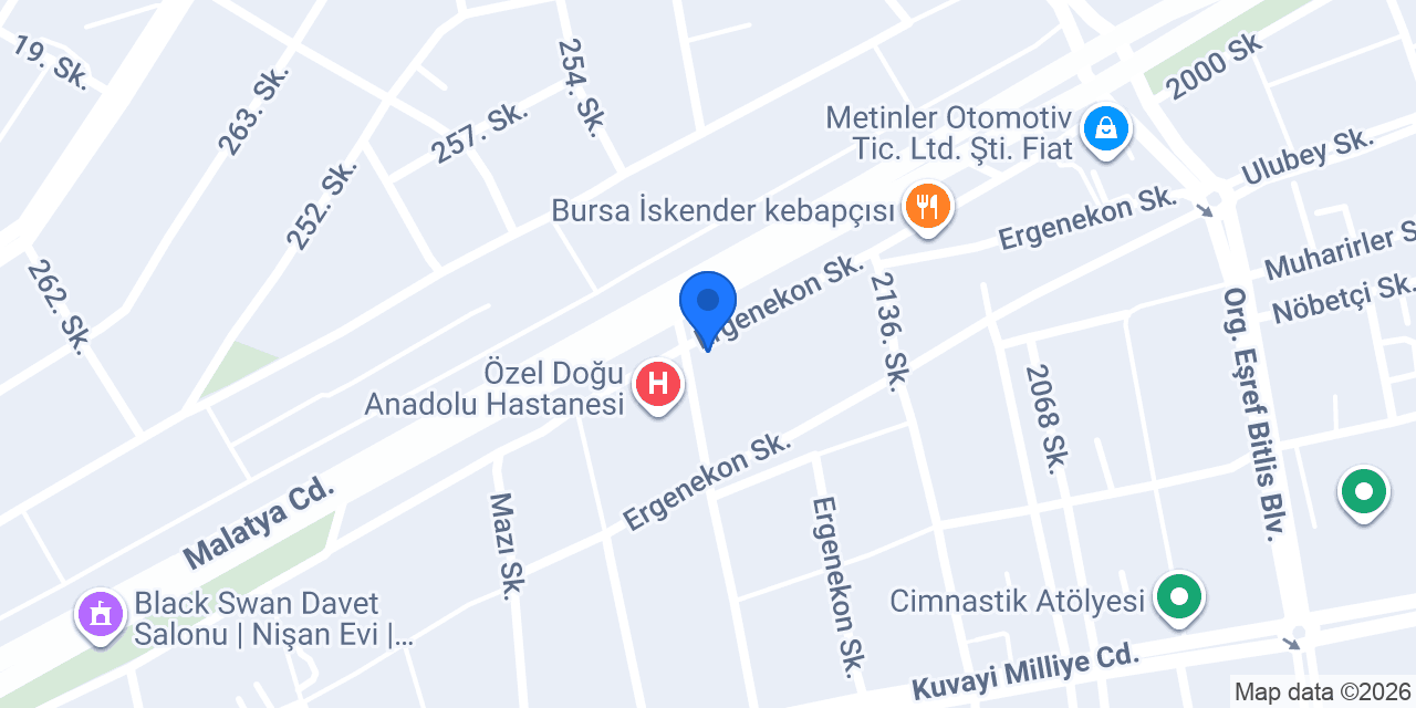 Papatya Eczanesi konumu