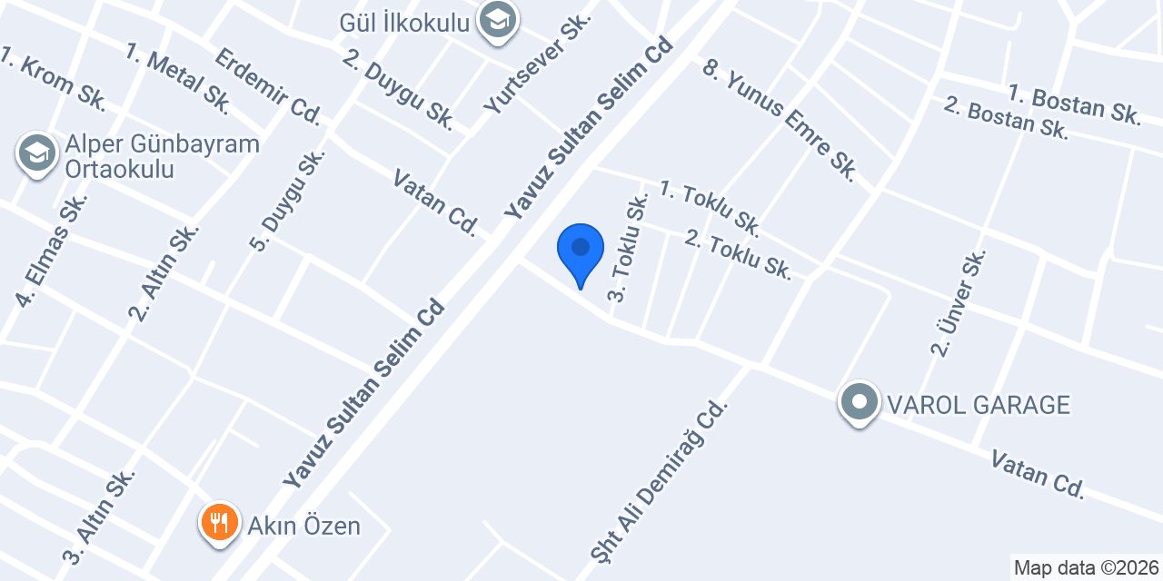 Yalım KAZAN konumu