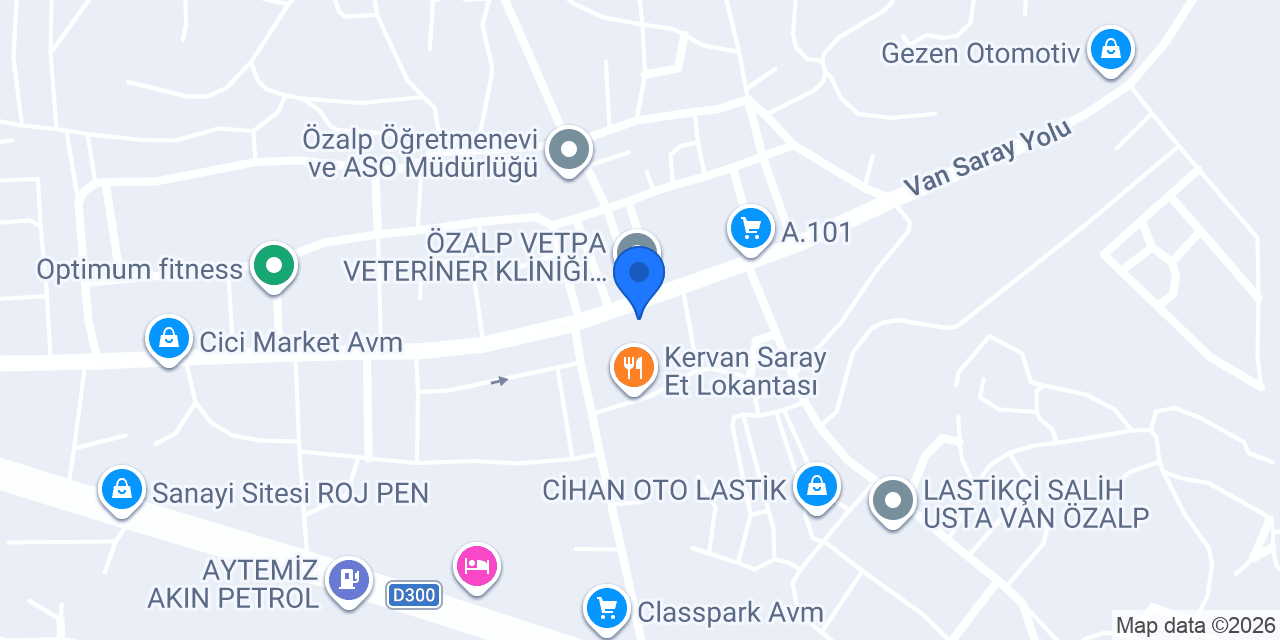 Özalp Eczanesi konumu