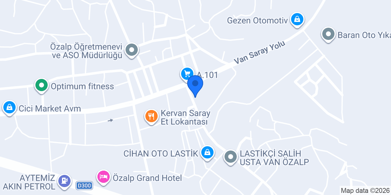 ÖZALP VET-FA VETERİNER KLİNİĞİ konumu