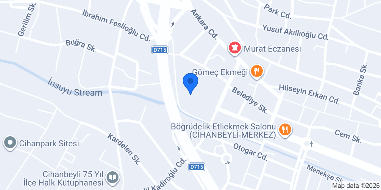GSB CİHANBEYLİ GENÇLİK MERKEZİ konumu