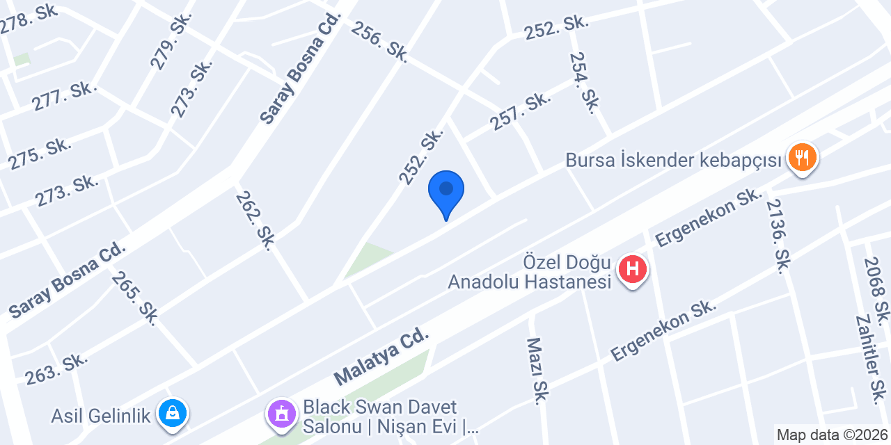 Psikolog & Aile Danışmanı Deniz Emektar konumu