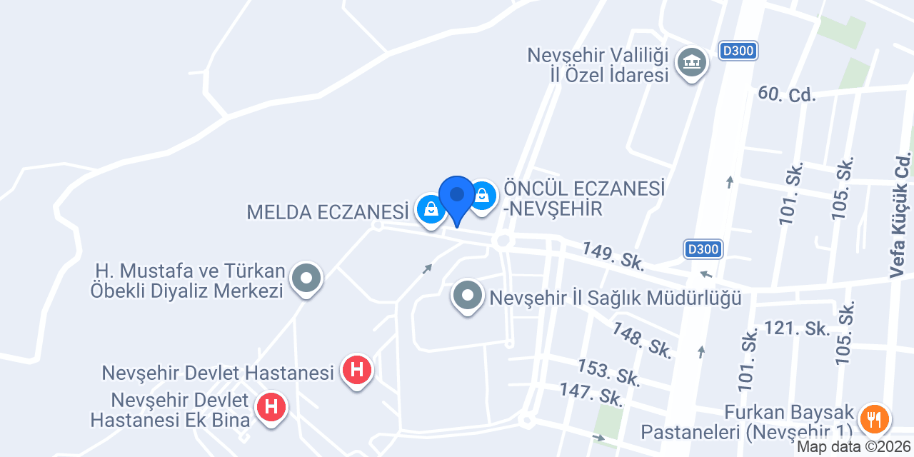 Bezeyen Eczanesi konumu