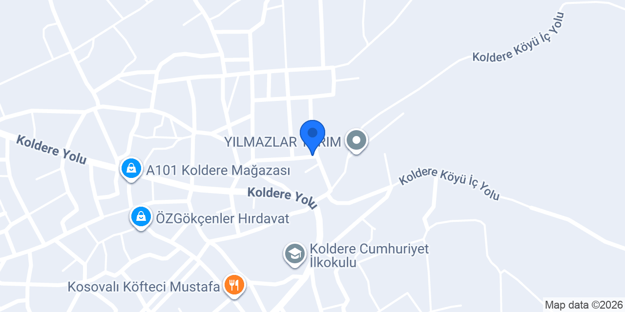 Ptt-koldere Şubesi konumu