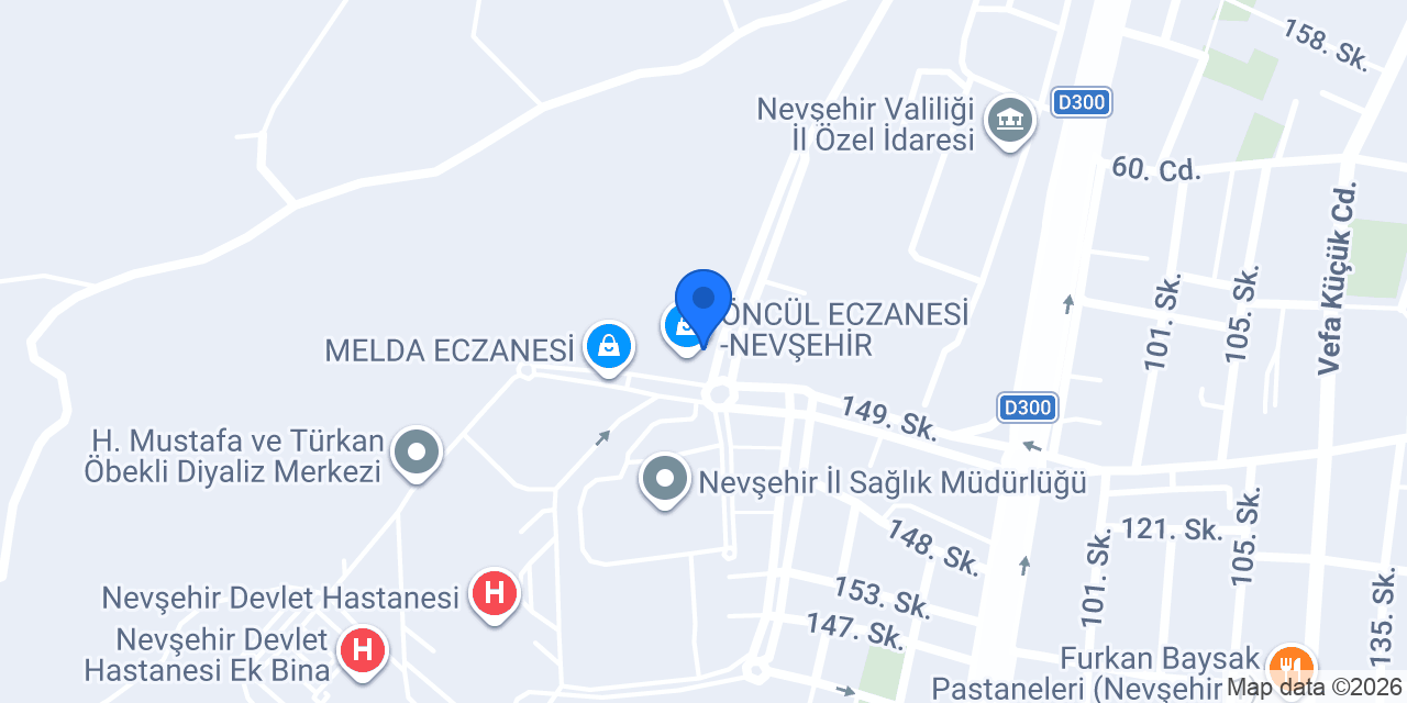 DEMİRYÜREK ORTOPEDİ konumu